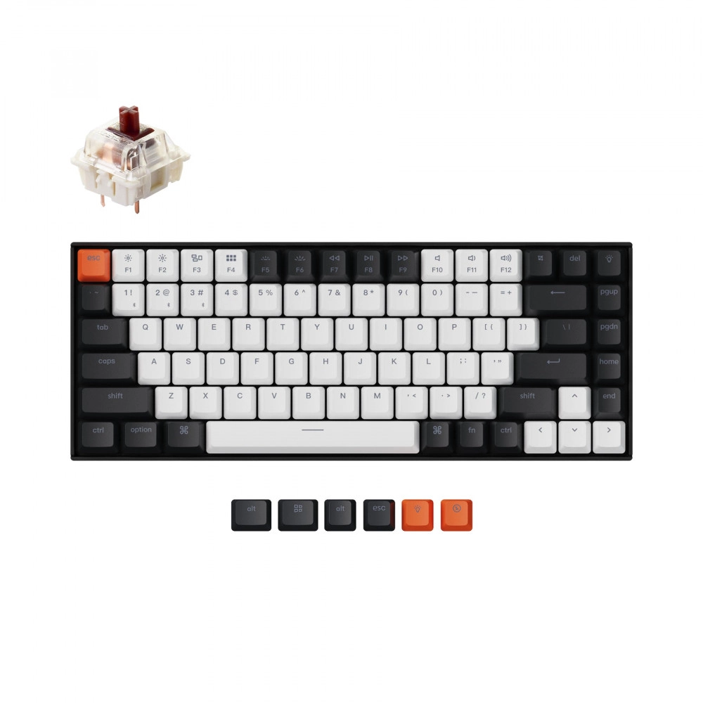 Купить Клавиатура Keychron Brown Switch RGB Hot-Swap Aluminum Frame ...