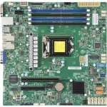Серверная материнская плата Supermicro mainboard server X11SCH-F MBD-X11SCH-F-B