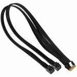 Аксессуар для сервера Supermicro Slimline x8 (STR) to 2x Slimline x4 (STR) CBL-SAST-1264F-100