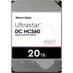 Серверный жесткий диск Western Digital HC560 WUH722020BL5204 (HDD, 3,5 LFF, 20 ТБ, SAS)