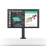 Монитор LG 27'' QHD Ergo IPS Monitor with USB Type-C 27QN880-B (27 ", IPS, WQHD 2560x1440 (16:9), 75 Гц)