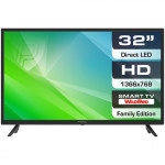 Телевизор Prestigio LED LCD TV PTV32SS06Z_CIS_BK (32 ", Черный)