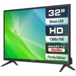 Телевизор Prestigio LED LCD TV PTV32SS06Z_CIS_BK (32 ", Черный)
