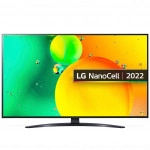 Телевизор LG NanoCell 50NANO766QA.ARUB (50 ", Smart TVЧерный)