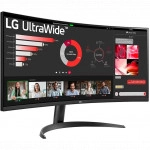 Монитор LG UltraWide 34WR50QC-B 34WR50QC-B.ARUZ (34 ", IPS, WQHD 3440x1440 (21:9), 100 Гц)