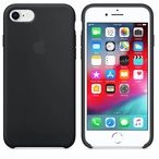 Аксессуары для смартфона Apple iPhone 8/7 Silicone Case - Black MQGK2ZM/A