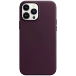 Аксессуары для смартфона Apple Чехол iPhone 13 Pro Max Leather Case with MagSafe - Dark Cherry MM1M3ZM/A
