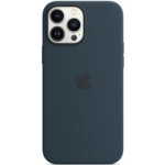 Аксессуары для смартфона Apple Чехол iPhone 13 Pro Max Silicone Case with MagSafe – Abyss Blue MM2T3ZM/A