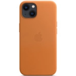 Аксессуары для смартфона Apple Чехол iPhone 13 Leather Case with MagSafe - Golden Brown MM103ZM/A