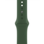 Apple Watch Series 7 GPS, 41mm Green Aluminium Case with Clover Sport Band MKN03GK/A