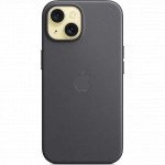 Аксессуары для смартфона Apple Чехол для iPhone 15 FineWoven Case with MagSafe - Black MT393ZM/A