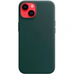 Аксессуары для смартфона Apple Чехол для iPhone 14 Plus Leather Case with MagSafe - Forest Green MPPA3ZM/A