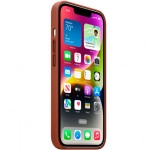Аксессуары для смартфона Apple Чехол для iPhone 14 Plus Leather Case with MagSafe - Umber MPPD3ZM/A