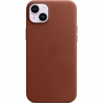 Аксессуары для смартфона Apple Чехол для iPhone 14 Plus Leather Case with MagSafe - Umber MPPD3ZM/A