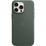Аксессуары для смартфона Apple Чехол для iPhone 15 Pro Max FineWoven Case with MagSafe - Evergreen MT503ZM/A
