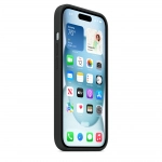 Аксессуары для смартфона Apple Чехол для iPhone 15 Silicone Case with MagSafe - Black MT0J3ZM/A