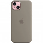 Аксессуары для смартфона Apple Чехол для iPhone 15 Plus Silicone Case with MagSafe - Clay MT133ZM/A