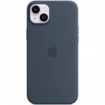 Аксессуары для смартфона Apple Чехол для iPhone 14 Plus Silicone Case with MagSafe - Storm Blue MPT53ZM/A