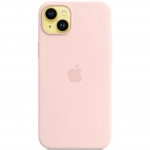 Аксессуары для смартфона Apple Чехол для iPhone 14 Plus Silicone Case with MagSafe - Chalk Pink MPT73ZM/A