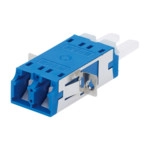 Аксессуар для оптических сетей CommScope LC Duplex Adapter, Ceramic align.sleeve, blue (SM) 6457567-4