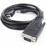 Кабель интерфейсный Cablexpert HDMI m - D-Sub (VGA) m + audio 1,8 м A-HDMI-VGA-03-6