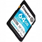 Флеш (Flash) карты Kingston SDXC Canvas Go! Plus SDG3/64GB (64 ГБ)