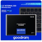 Внутренний жесткий диск GoodRam SSDPR-CX400-128-G2 (SSD (твердотельные), 128 ГБ, 2.5 дюйма, SATA)