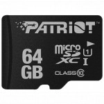 Флеш (Flash) карты Patriot LX Series Class 10 + adapter SD PSF64GMCSDXC10 (64 ГБ)