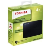 Внешний жесткий диск Toshiba 4 ТБ HDTB440EK3CB (4 ТБ, Интерфейс USB-C)
