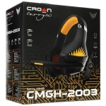 Наушники CROWN micro CMGH-2003 Black&orange