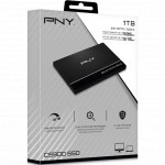 Внутренний жесткий диск PNY CS900 SSD7CS900-1TB-RB (SSD (твердотельные), 1 ТБ, 2.5 дюйма, SATA)