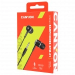 Наушники Canyon EPM- 01 Stereo earphones with microphone CNE-CEPM01B