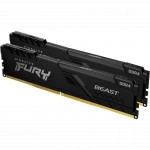 ОЗУ Kingston FURY Beast Black Gaming Memory KF432C16BBK2/32-SP (DIMM, DDR4, 32 Гб, 3200 МГц)