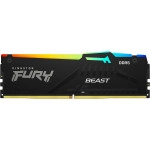 ОЗУ Kingston Fury Beast RGB 64 ГБ KF548C38BBAK2-64 (DIMM, DDR5, 64 Гб (2 х 32 Гб), 4800 МГц)