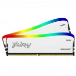 ОЗУ Kingston Fury Beast RGB KF436C18BWAK2/32 (DIMM, DDR4, 32 Гб (2 х 16 Гб), 3600 МГц)
