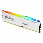 ОЗУ Kingston FURY Beast White RGB XMP KF552C40BWA-16 (DIMM, DDR5, 16 Гб, 5200 МГц)
