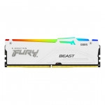 ОЗУ Kingston FURY Beast White RGB XMP KF552C40BWA-16 (DIMM, DDR5, 16 Гб, 5200 МГц)