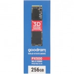 Внутренний жесткий диск GoodRam PX500 SSDPR-PX500-256-80-G2 (SSD (твердотельные), 256 ГБ, M.2, NVMe)