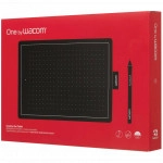 Графический планшет Wacom One Medium CTL-672-S/N (2540, 2048, 216 х 135 мм)