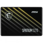 Внутренний жесткий диск MSI SPATIUM S270 S78-440E350-P83 (SSD (твердотельные), 480 ГБ, 2.5 дюйма, SATA)