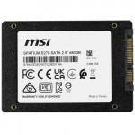 Внутренний жесткий диск MSI SPATIUM S270 S78-440E350-P83 (SSD (твердотельные), 480 ГБ, 2.5 дюйма, SATA)