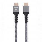 Кабель интерфейсный VCOM Кабель HDMI 19M/M ver. 2.1 8KX60Hz iOpen 1m Gray ACG859A-1.0