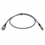 Кабель интерфейсный VCOM Кабель HDMI 19M/M ver. 2.1 8KX60Hz iOpen 1m Gray ACG859A-1.0