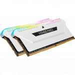 ОЗУ Corsair Vengeance RGB PRO SL CMH32GX4M2D3600C18W (DIMM, DDR4, 32 Гб (2 х 16 Гб), 3600 МГц)