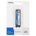 Внутренний жесткий диск SmartBuy Stream P12 SBSSD256-STP12-M2P3 (SSD (твердотельные), 256 ГБ, M.2, NVMe)