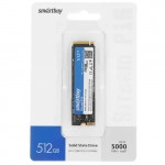 Внутренний жесткий диск SmartBuy Stream P16 SBSSD512-STP16-M2P4 (SSD (твердотельные), 512 ГБ, M.2, NVMe)