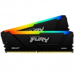 ОЗУ Kingston Fury Beast RGB KF436C17BB2AK2/16 (DIMM, DDR4, 16 Гб, 3600 МГц)