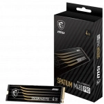 Внутренний жесткий диск MSI SPATIUM M480 PRO PCIe 4.0 NVMe M.2 1TB (SSD (твердотельные), 1 ТБ, M.2, NVMe)