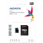 Флеш (Flash) карты ADATA Premier AUSDX64GUICL AUSDX64GUICL10A1-RA1 (64 ГБ)