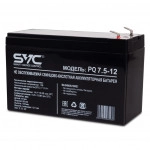Сменные аккумуляторы АКБ для ИБП SVC PQ7.5-12/LP (12 В)